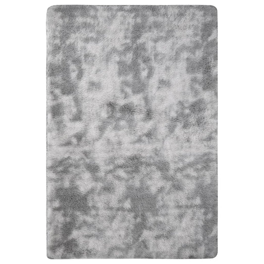 Berkfield Shaggy Rug Grey 200x140 cm