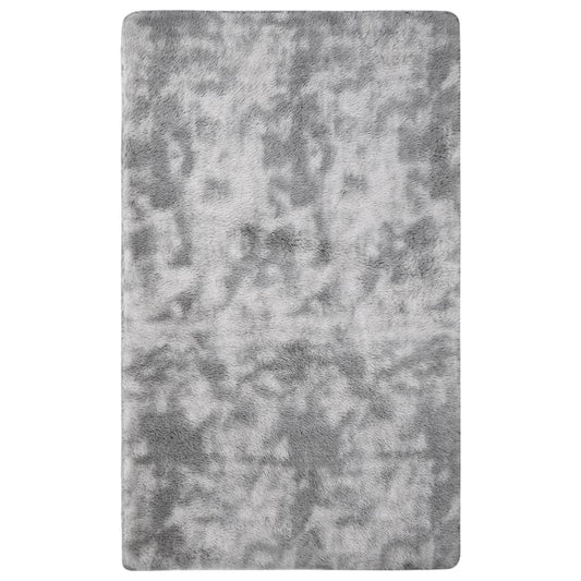Berkfield Shaggy Rug Grey 270x180 cm