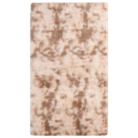 Berkfield Shaggy Rug Cream 300x200 cm