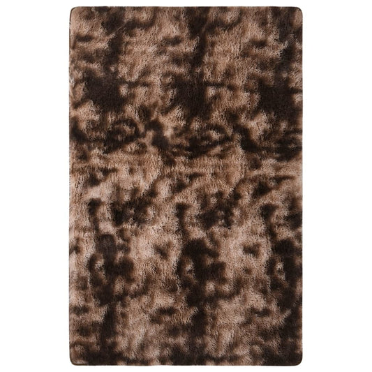 Berkfield Shaggy Rug Taupe 230x160 cm