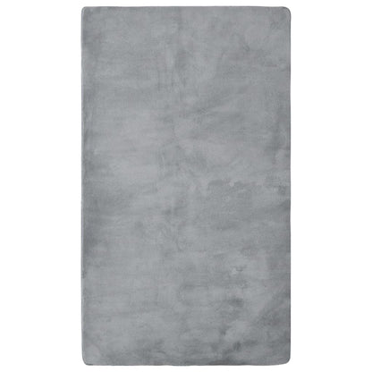 Berkfield Teddy Rug Grey 300x200 cm