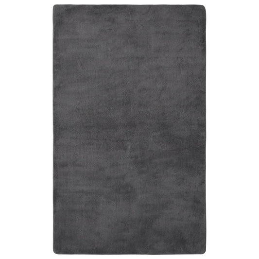 Berkfield Teddy Rug Anthracite 270x180 cm