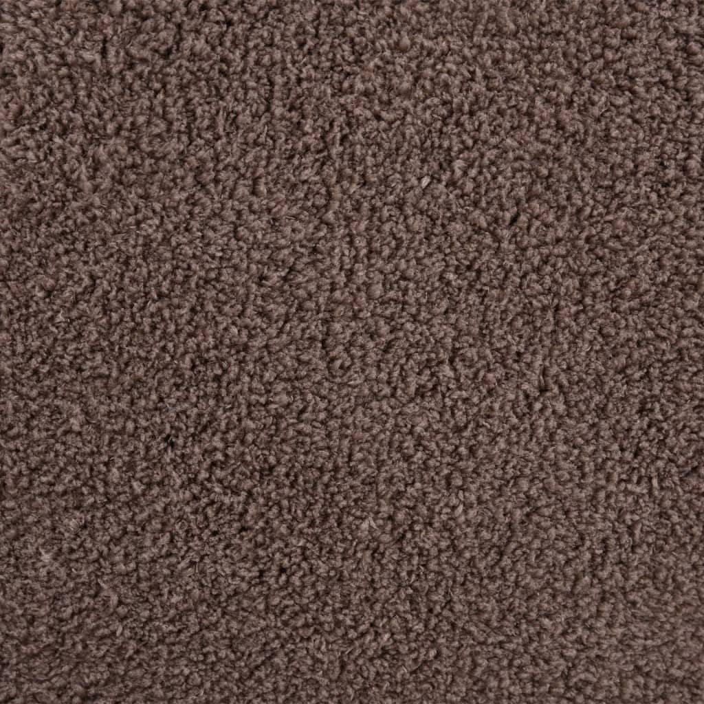 Berkfield Teddy Rug Taupe 270x180 cm