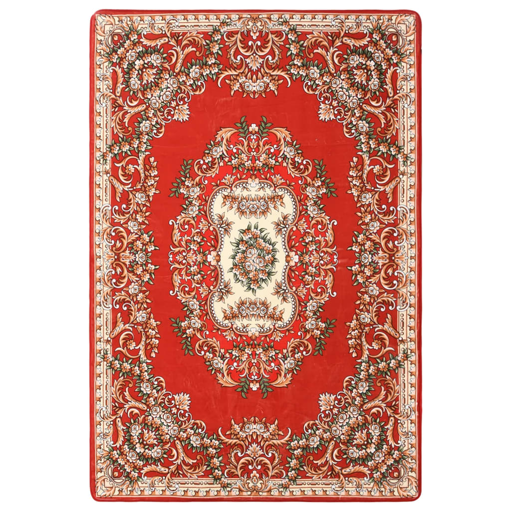Berkfield Printed Rug Oriental Multicolour 140x200 cm