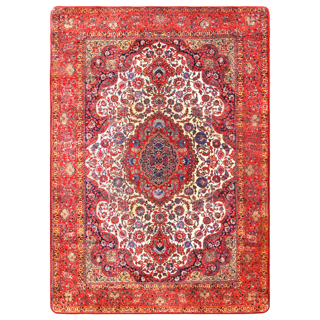 Berkfield Printed Rug Oriental Multicolour 120x170 cm