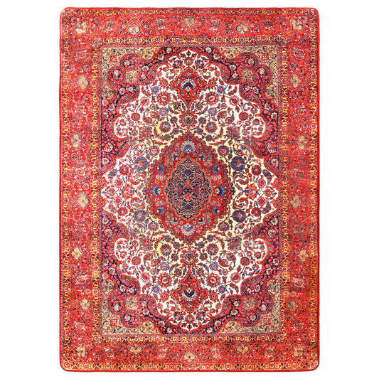 Berkfield Printed Rug Oriental Multicolour 120x170 cm