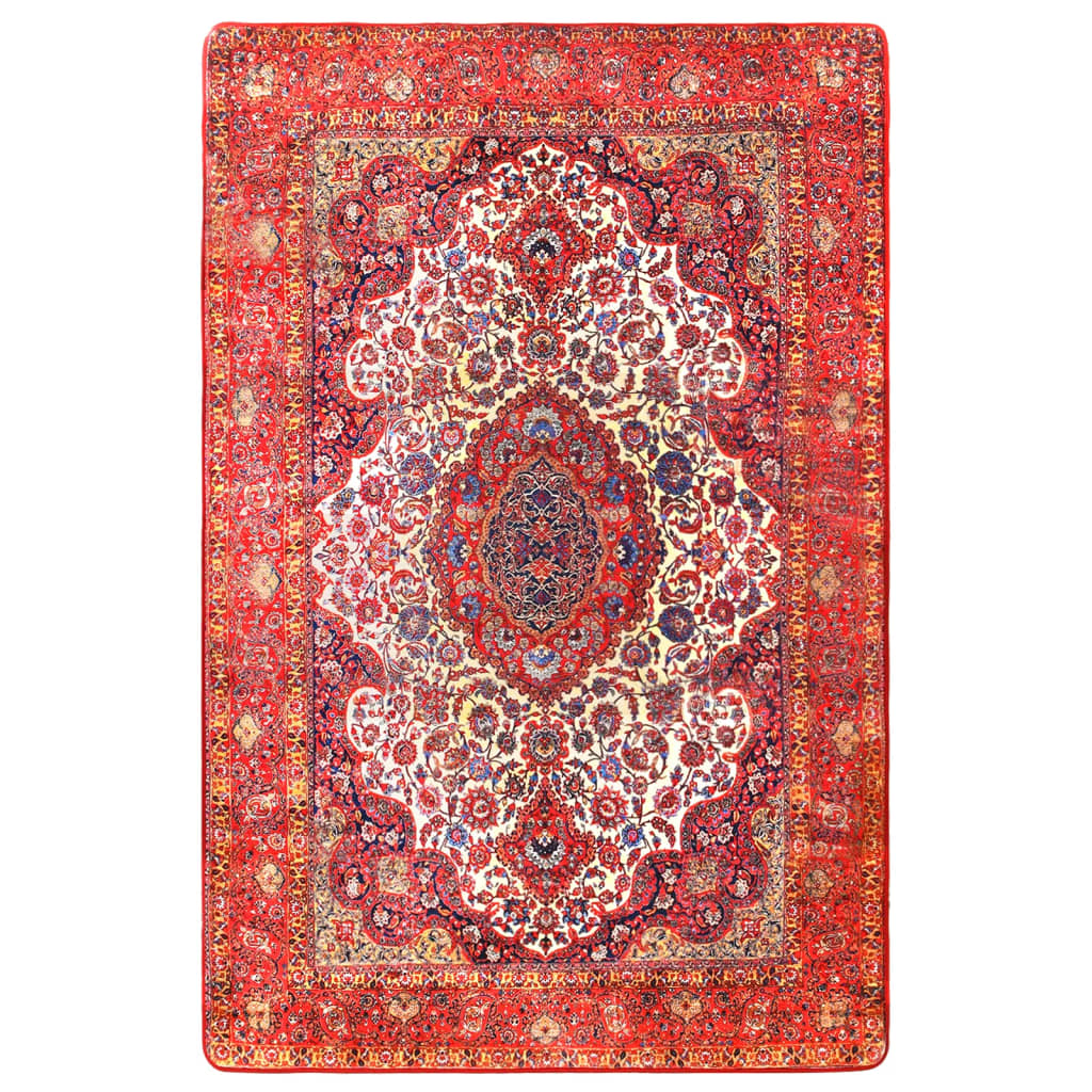 Berkfield Printed Rug Oriental Multicolour 160x230 cm