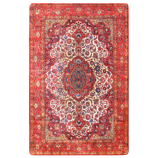 Berkfield Printed Rug Oriental Multicolour 160x230 cm