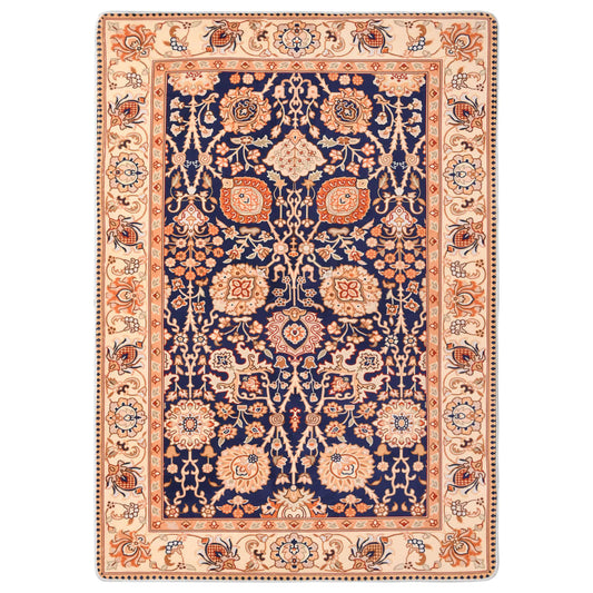 Berkfield Printed Rug Oriental Multicolour 120x170 cm