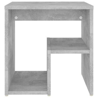 Berkfield Bed Cabinet Concrete Grey 40x30x40 cm Engineered Wood