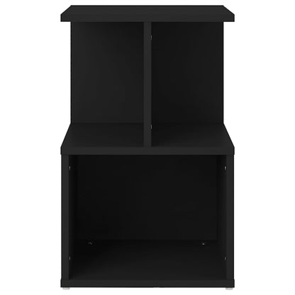 Berkfield Bedside Cabinet Black 35x35x55 cm Engineered Wood