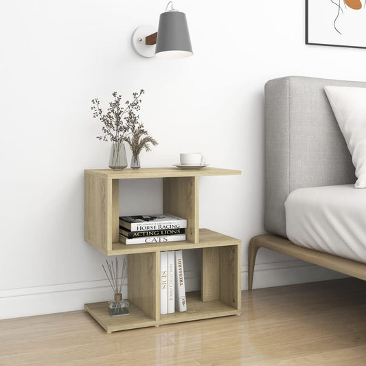 Berkfield Bedside Cabinet Sonoma Oak 50x30x51.5 cm Engineered Wood