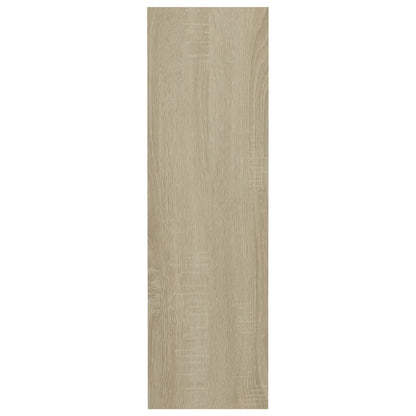 Berkfield Wall Shoe Cabinets 2 pcs Sonoma Oak 80x18x60cm Engineered Wood
