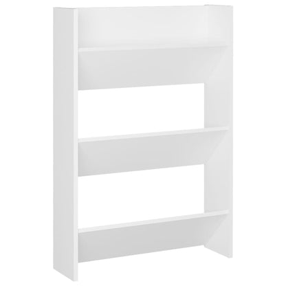 Berkfield Wall Shoe Cabinets 2 pcs  White 60x18x90 cm Engineered Wood