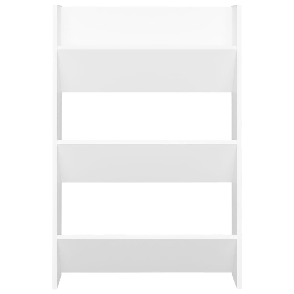 Berkfield Wall Shoe Cabinets 2 pcs  White 60x18x90 cm Engineered Wood