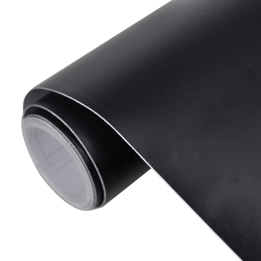 Berkfield Car Film Matt Black 100x150 cm