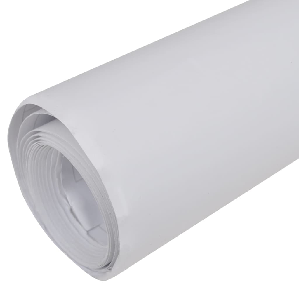 Berkfield Car Film Matt White 100x150 cm