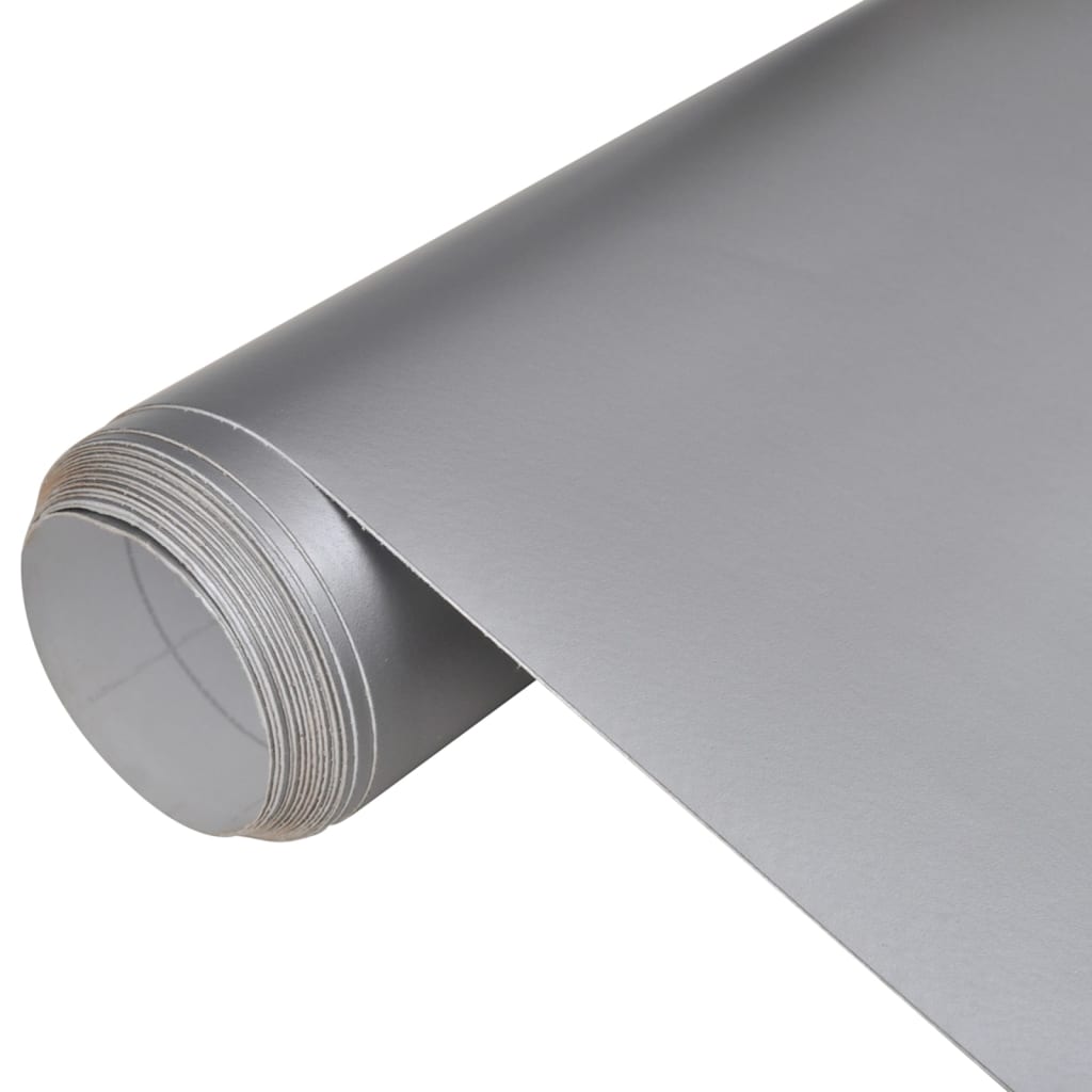 Berkfield Car Films 2 pcs Matt Silver 100x150 cm