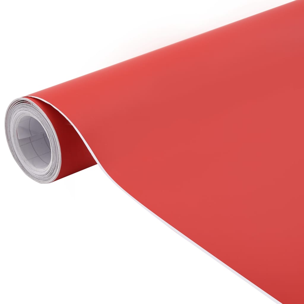 Berkfield Car Film Matt Red 100x150 cm