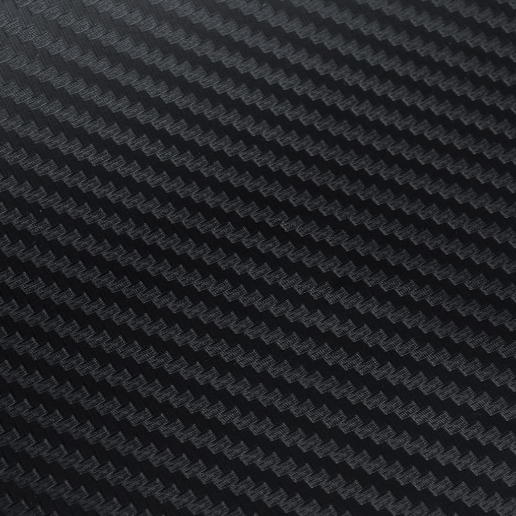 Berkfield Car Films 2 pcs 3D Black 100x150 cm
