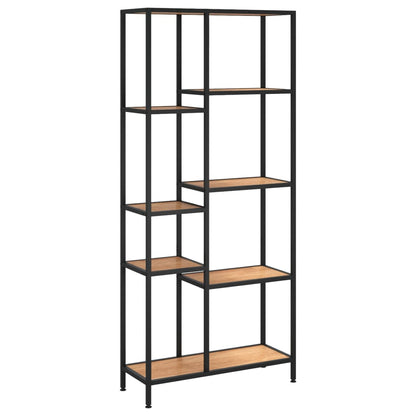 Berkfield Book Shelf 80x30x180 cm Steel and Engineered Wood