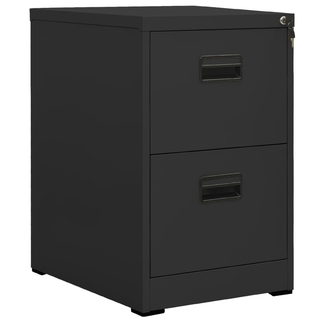 Berkfield Filing Cabinet Anthracite 46x62x72.5 cm Steel