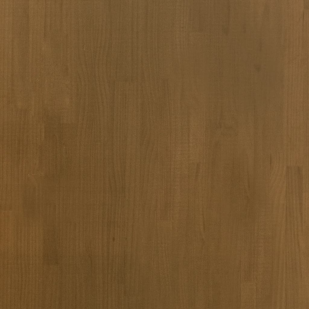 Berkfield 3-Tier Book Cabinet Brown 80x30x105 cm Solid Pine Wood