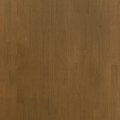 Berkfield 3-Tier Book Cabinet Brown 80x30x105 cm Solid Pine Wood