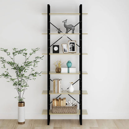 Berkfield High Cabinet Sonoma Oak 80x30x210 cm Engineered Wood