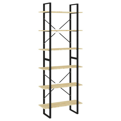 Berkfield High Cabinet 80x30x210 cm Solid Pine Wood