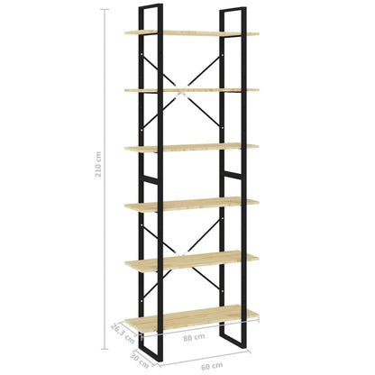 Berkfield High Cabinet 80x30x210 cm Solid Pine Wood