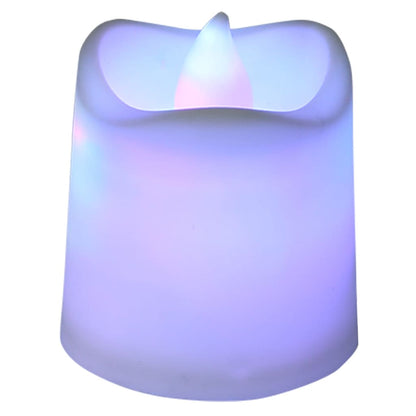 Berkfield Flameless Electric Tea Lights LED Candles 24 pcs Colourful