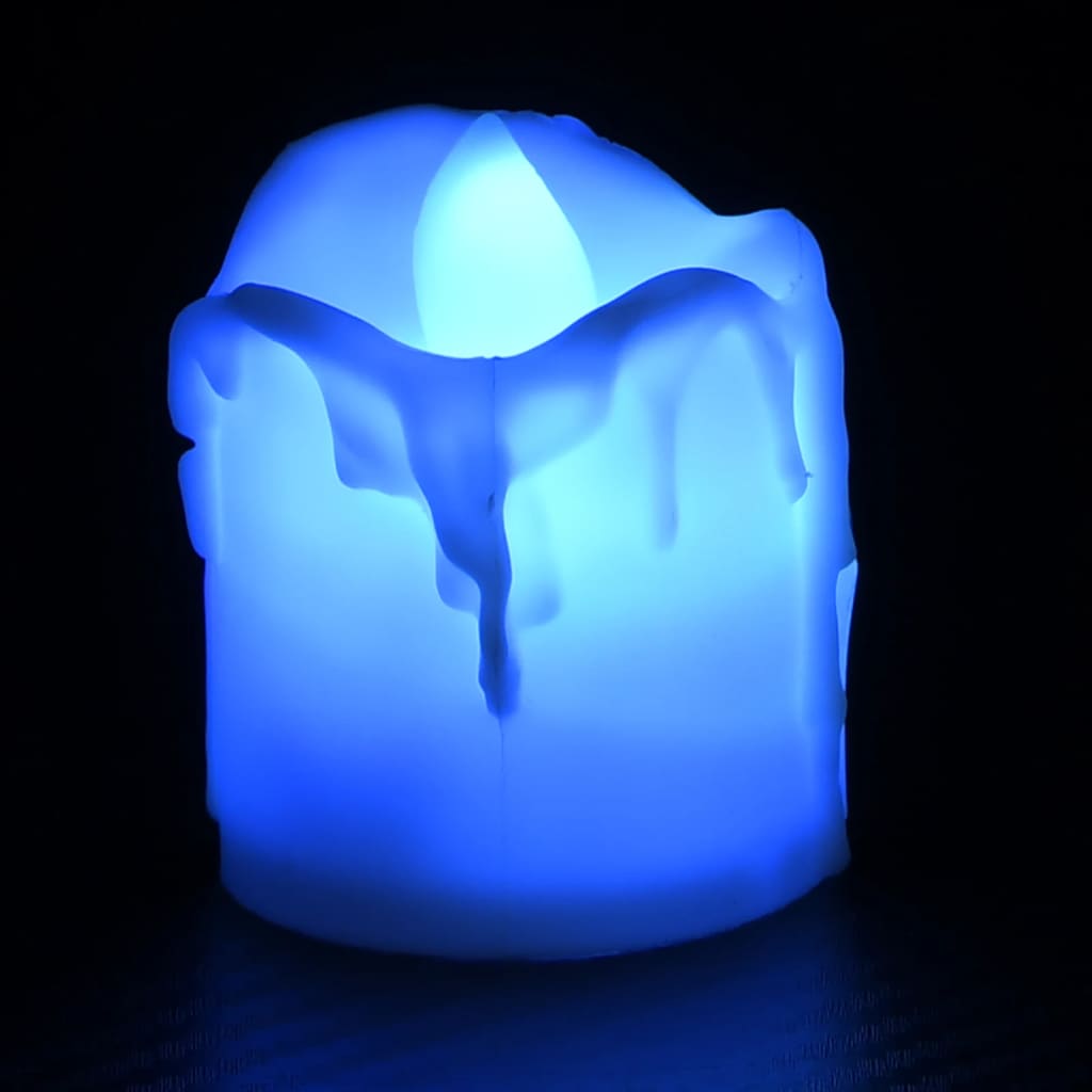 Berkfield Flameless Electric Tea Lights LED Candles 100 pcs Colourful