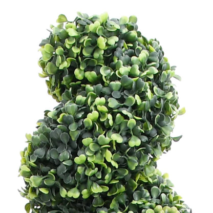 Berkfield Artificial Boxwood Spiral Plant with Pot Green 59 cm