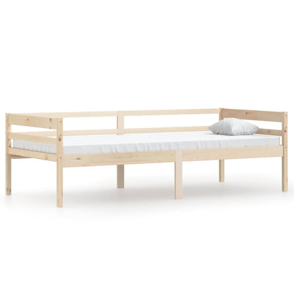 Berkfield Bed Frame Solid Pinewood 90x200 cm