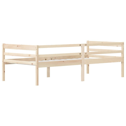Berkfield Bed Frame Solid Pinewood 90x200 cm