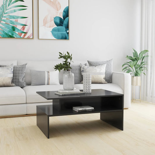 Berkfield Coffee Table Grey 90x60x42.5 cm Engineered Wood