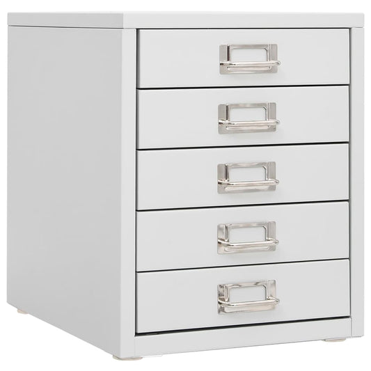 Berkfield Office Cabinet Grey 28x35x35 cm Metal