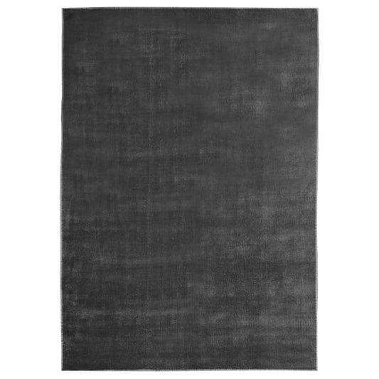 Berkfield Rug Washable Foldable Anthracite 200x300 cm Polyester