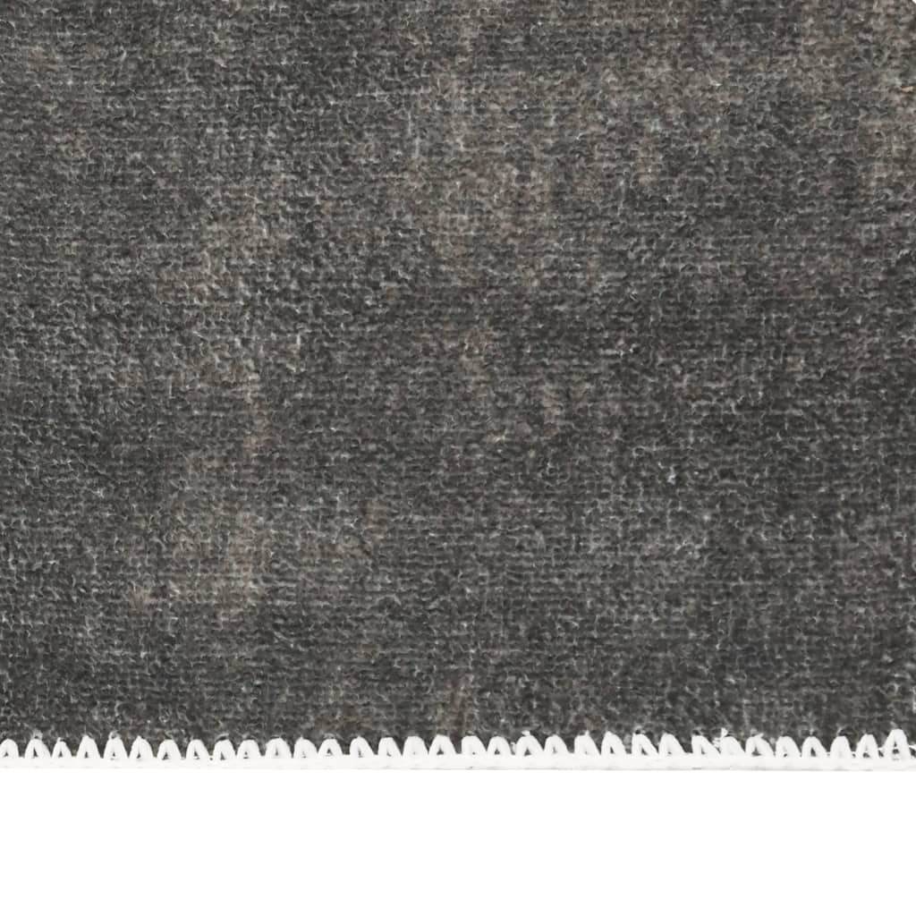 Berkfield Rug Washable Foldable Taupe 120x170 cm Polyester