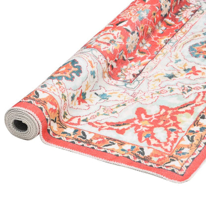 Berkfield Printed Rug Washable Foldable Multicolour 120x170 cm Polyester