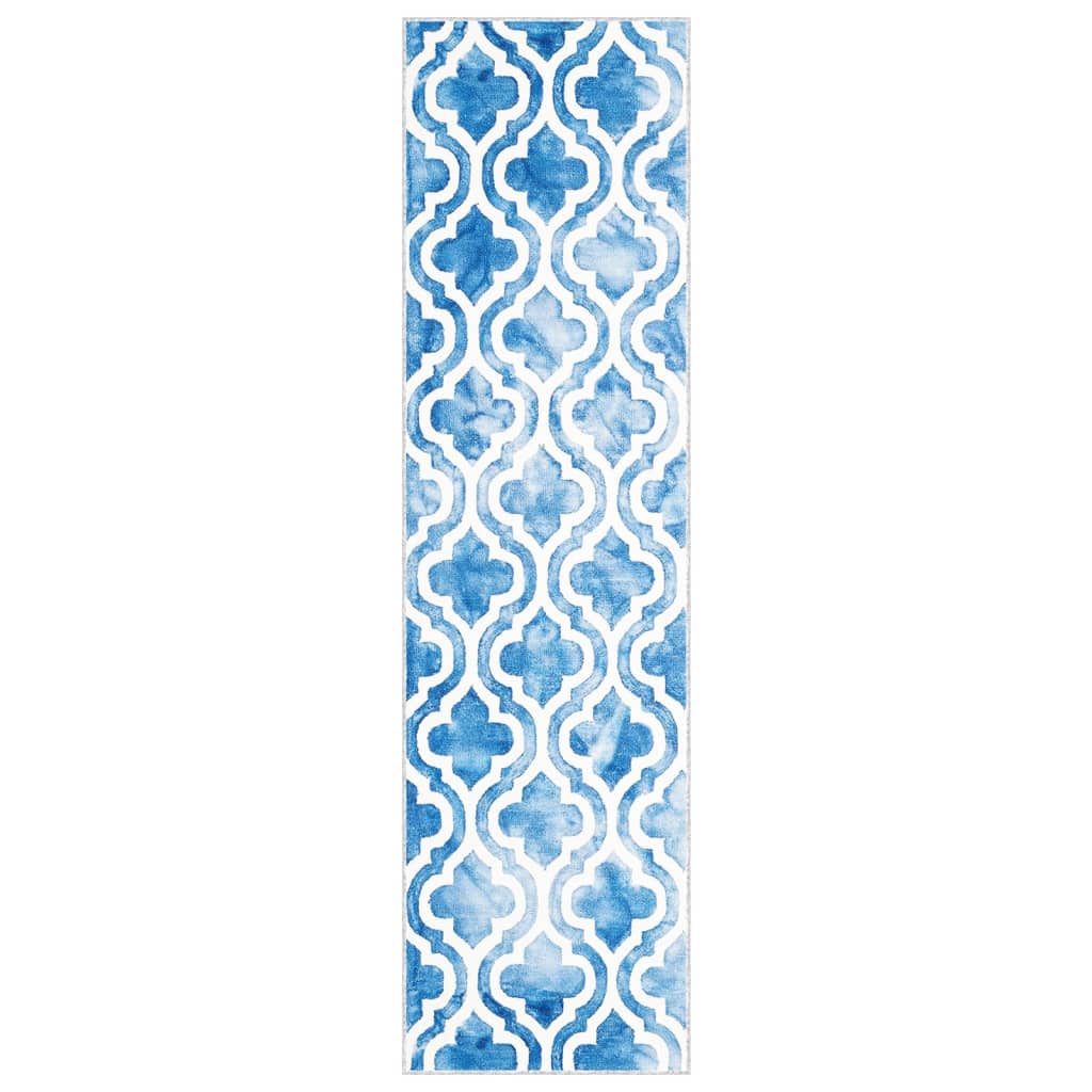 Berkfield Printed Carpet Runner Washable Foldable 80x300 cm Polyester