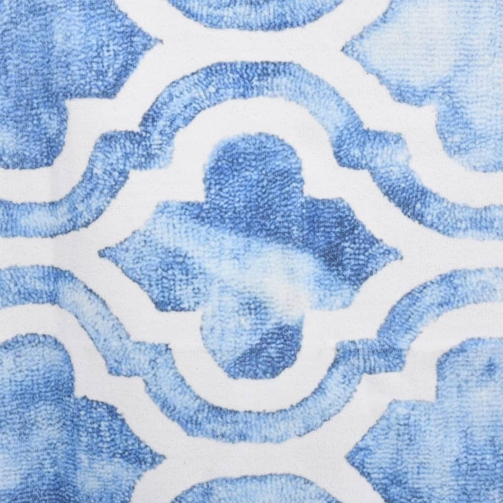 Berkfield Printed Carpet Runner Washable Foldable 80x300 cm Polyester