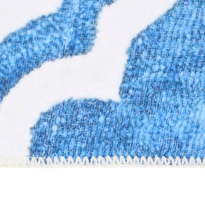 Berkfield Printed Carpet Runner Washable Foldable 80x300 cm Polyester