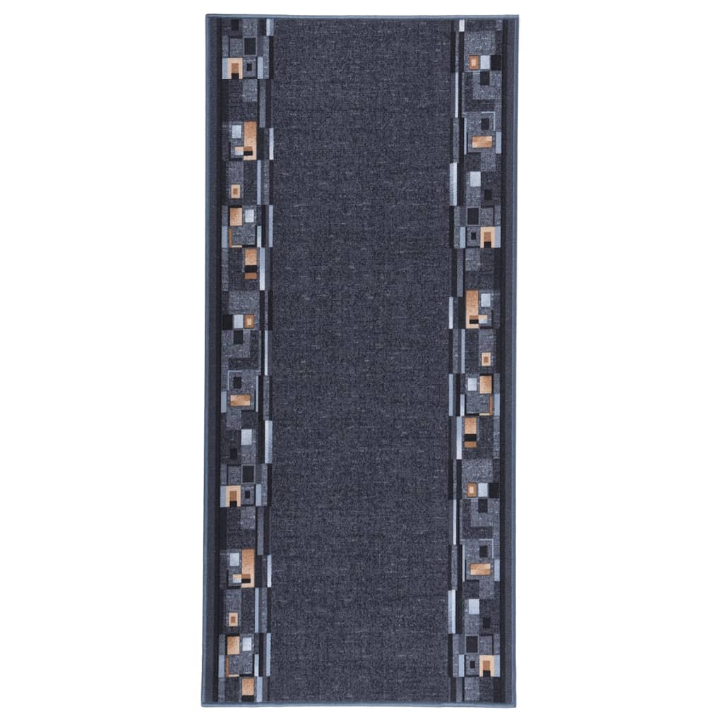 Berkfield Carpet Runner Anthracite 67x150 cm Anti Slip