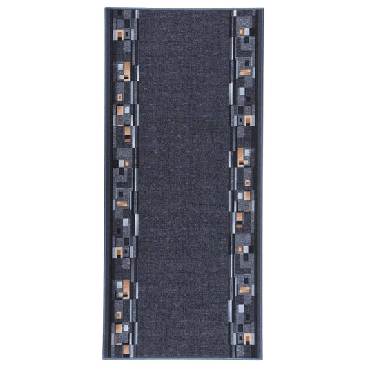Berkfield Carpet Runner Anthracite 67x150 cm Anti Slip