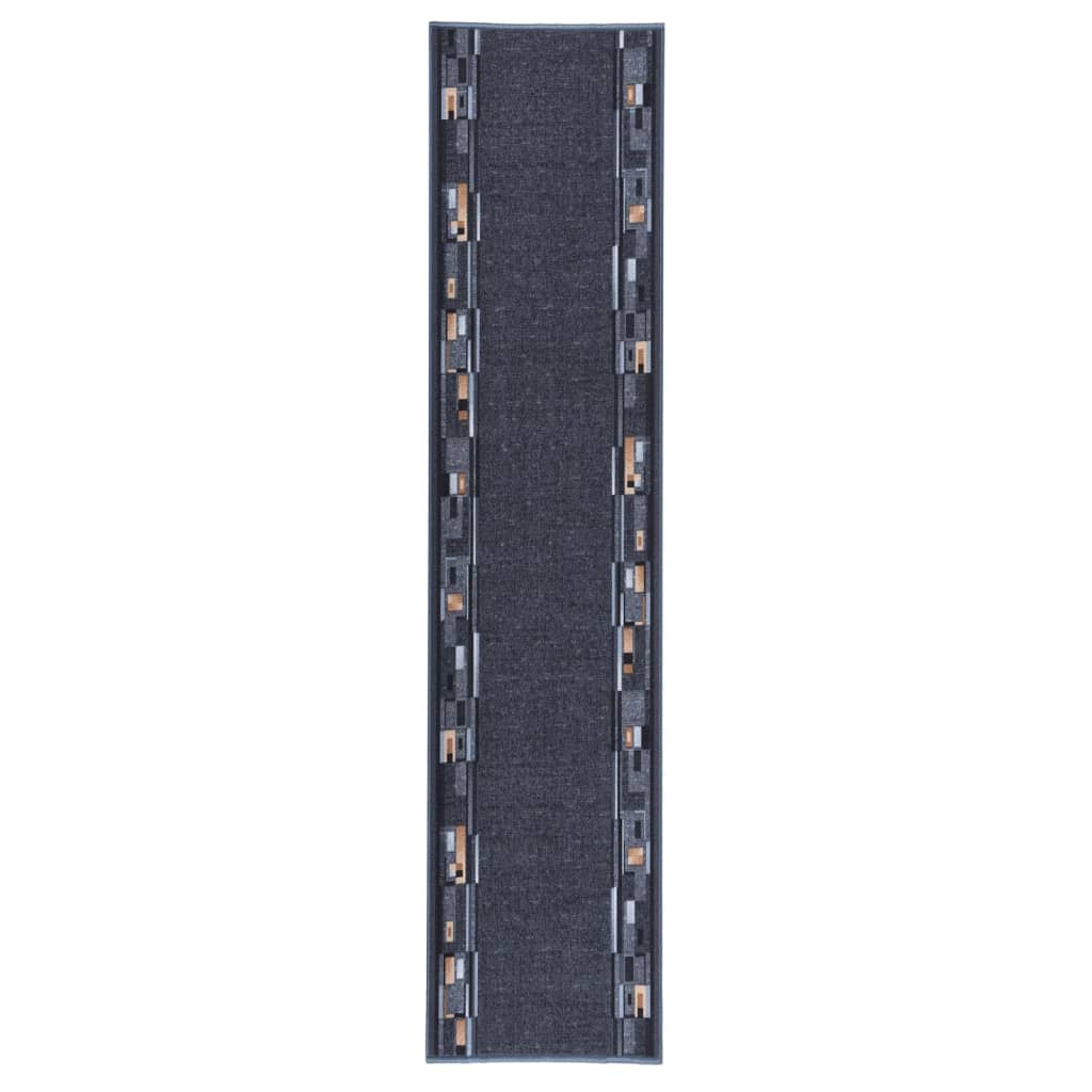 Berkfield Carpet Runner Anthracite 67x300 cm Anti Slip