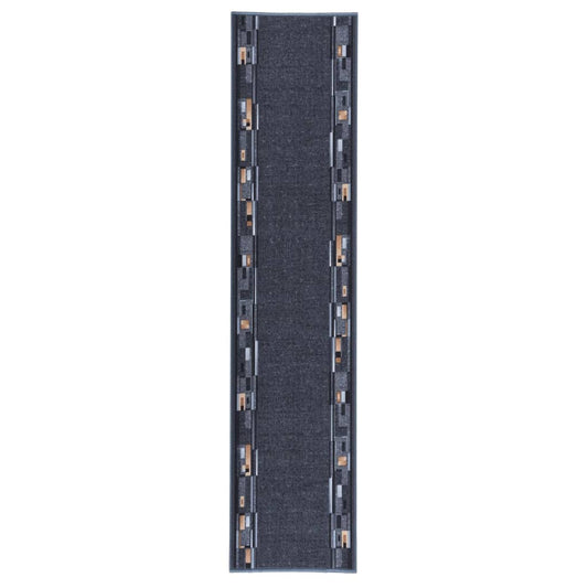 Berkfield Carpet Runner Anthracite 67x300 cm Anti Slip