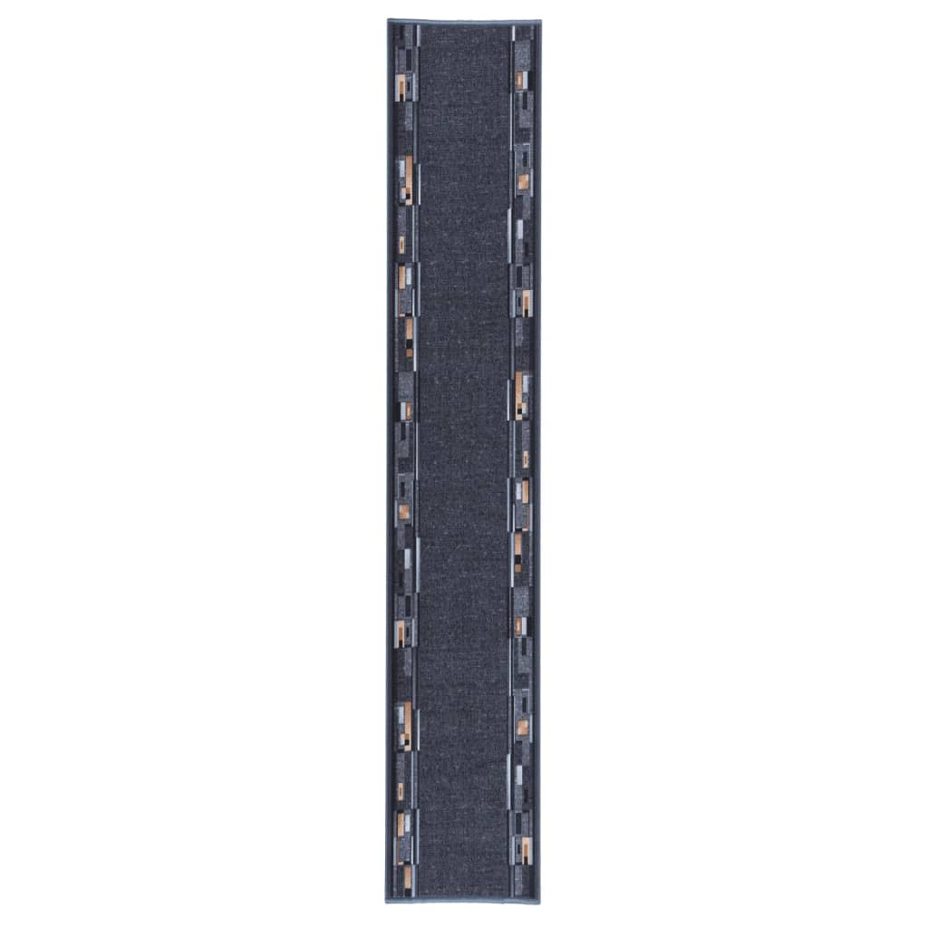 Berkfield Carpet Runner Anthracite 67x400 cm Anti Slip