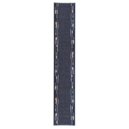 Berkfield Carpet Runner Anthracite 67x400 cm Anti Slip
